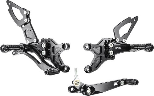 Bonamici footrest systems, adjustable Honda CBR 600 RR