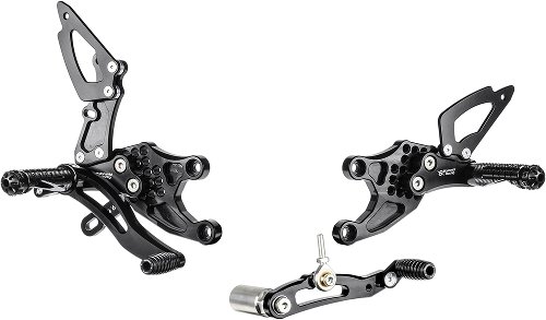 Bonamici footrest systems, adjustable Honda CBR 1000 RR