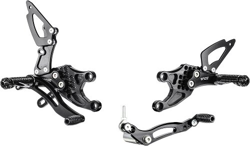 Bonamici footrest systems, adjustable Honda CBR 1000 RR