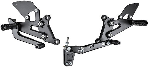 Bonamici footrest systems, adjustable Honda CBR 500 R/F/X