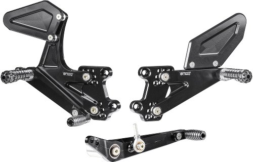 Bonamici footrest systems, adjustable Honda CBR 1000 RR