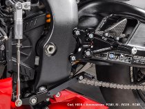 Reposapiés Bonamici, regulables Honda 1000 RR-R "Standard"