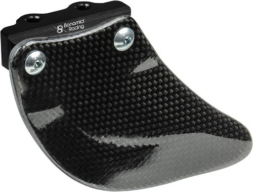 Bonamici Racing chain guard with carbon plate