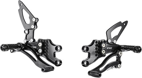 Bonamici footrest systems, adjustable Kawasaki ZX-10R