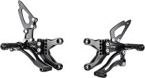 Bonamici footrest systems, adjustable Kawasaki ZX-6R