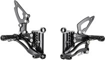 Bonamici footrest systems, adjustable Kawasaki Z 750