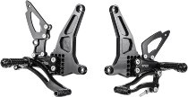 Bonamici footrest systems, adjustable Kawasaki ER-6N