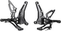 Bonamici footrest systems, adjustable Kawasaki ER-6N