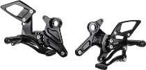 Bonamici footrest systems, adjustable Kawasaki Z 650/Ninja