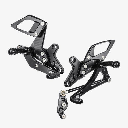 Bonamici footrest systems, adjustable KTM 1290 Superduke / R