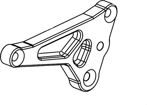 Bonamici spacer, spare part for footrest system BMW S 1000