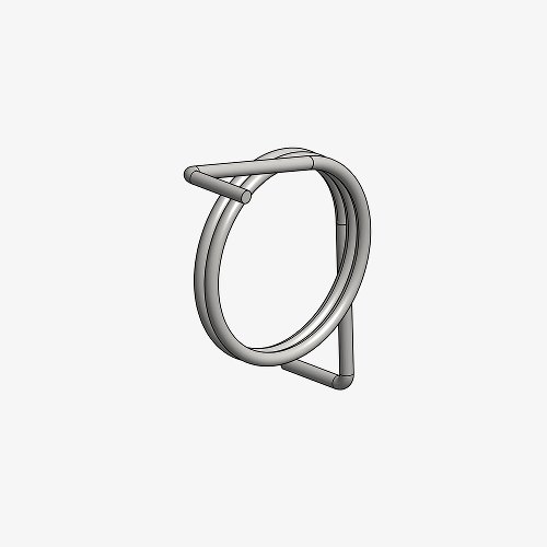 Bonamici Racing, spring, spare part for footrest systems,
