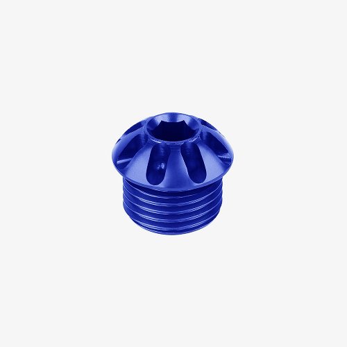 Bonamici Racing, colored cap for footrests (blue)