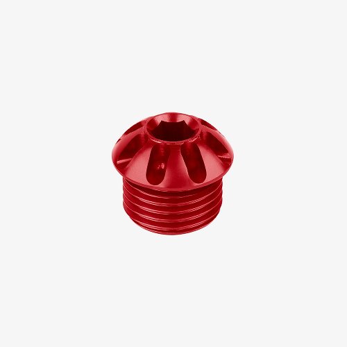 Bonamici Racing, colored cap for footrests (red)