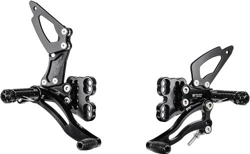 Bonamici Racing footrest systems, adjustable Suzuki GSX-R