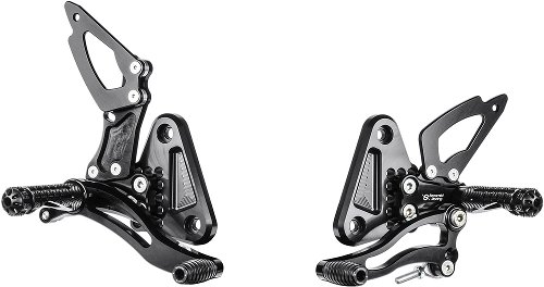 Bonamici Racing footrest systems, adjustable Suzuki GSR 750/