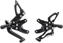 Bonamici Racing footrest systems, adjustable Suzuki GSX-S