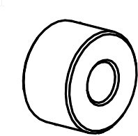 Bonamici, 12mm spacer washer for footrest systems, Aprilia,
