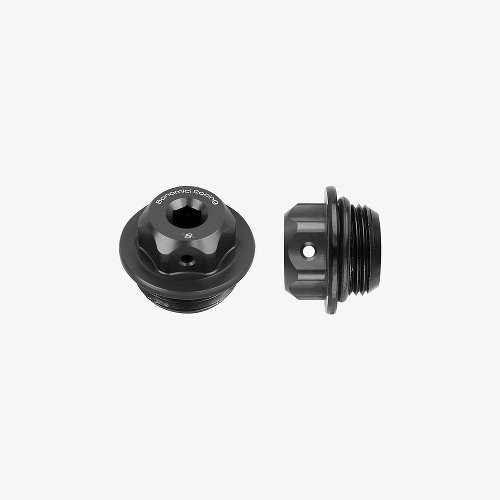 Bonamici Racing, universal oil cap M22x1.5/ black/ Ducati