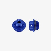 Bonamici Racing, universal oil cap M22x1.5/ blue / Ducati
