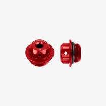 Bonamici Racing, universal oil cap M22x1.5/ red / Ducati