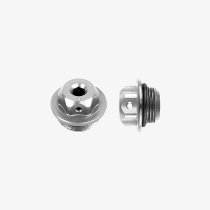 Bonamici Racing, universal oil cap M22x1.5 - silver/ Ducati