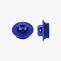 Bonamici Racing, universal oil cap M30x1.5/ blue/ Kawasaki