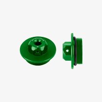 Bonamici Racing, universal oil cap M30x1.5/ green/ Kawasaki