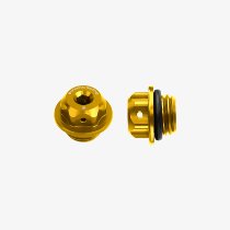 Bonamici Racing, oil cap M19x2,5- Gold / Ducati