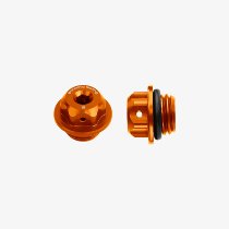 Bonamici Racing, oil cap M19x2,5- Orange / Ducati