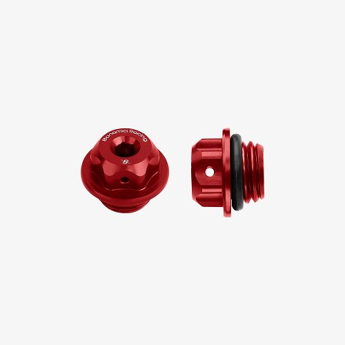 Bonamici Racing, oil cap M19x2,5- Red / Ducati 848/1098/1198