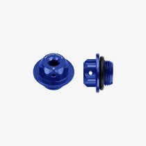 Bonamici Racing, universal oil cap M20x1.5/ blue / Suzuki