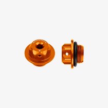 Bonamici Racing, universal oil cap M20x1.5- Orange / Suzuki
