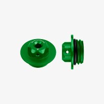 Bonamici Racing, Universal oil cap M27x3- Green/ Yamaha
