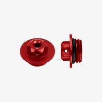 Bonamici Racing, universal oil cap M27x3- red/ Yamaha