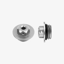 Bonamici Racing, Universal oil cap M27x3- Silver/ Yamaha