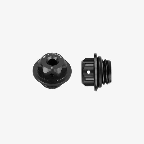 Bonamici Racing, bouchon d'huile universel M20x2,5- noir/