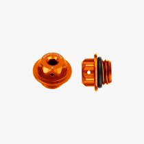 Bonamici Racing, universal oil cap M20x2,5- Orange/ Ducati