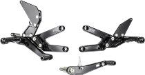 Bonamici Racing footrest systems, adjustable Triumph Daytona