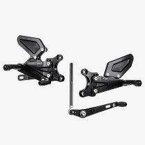 Bonamici Racing footrest systems, adjustable Triumph Street