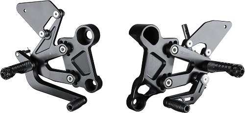 Bonamici footrest systems, adjustable Yamaha MT-09/ FZ09/