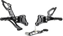 Bonamici Racing footrest systems, adjustable Yamaha FZ8 -