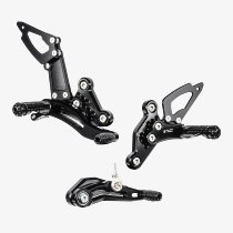 Bonamici Racing footrest systems, adjustable Yamaha MT-07/