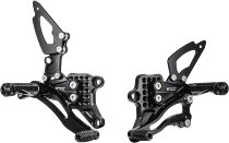 Bonamici Racing adjustable rear sets, kit Yamaha YZF R3 /