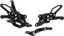 Bonamici Racing footrest systems, adjustable Yamaha YZF R7