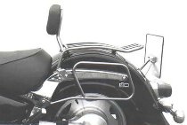 Hepco & Becker Solorack with backrest, Chrome - Suzuki VL