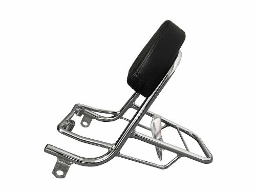 Hepco & Becker Sissybar with rearrack, Chrome - Moto Guzzi