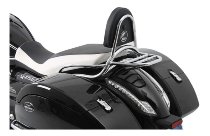 Hepco & Becker Sissybar avec support arrière, chromé - Moto