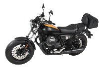 Hepco & Becker Sissybar with rearrack, Chrome - Moto Guzzi