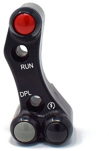 Jetprime Starter switch for standard brake pump, black -